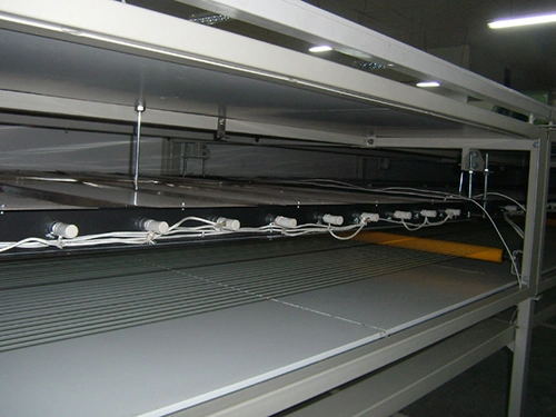 Intérieur du radiateur électrique