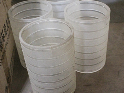 Rouleau en nylon pour machine de mesure de cuir à étirement